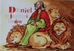 Daniel w jaskini lwów - kolorowanka