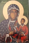 Ikona Matka Boża Częstochowska 0189