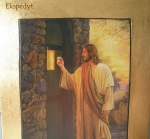 Ikona Pan Jezus puka do drzwi 189