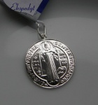 Medalik św. Benedykta - duży