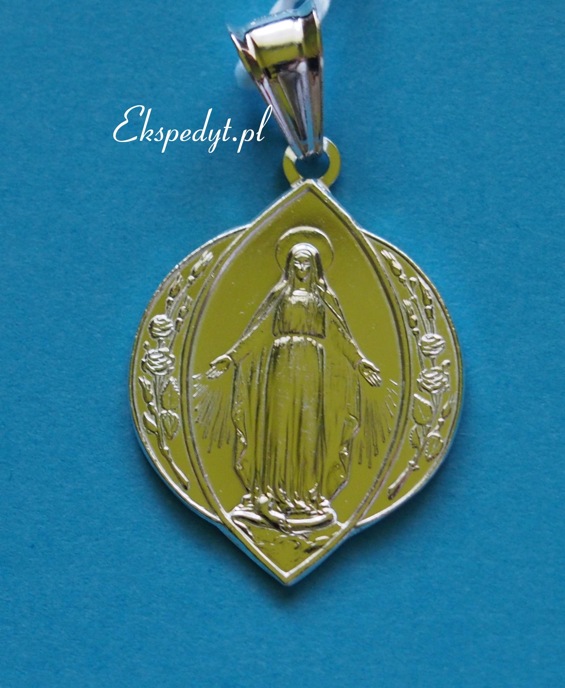 Medalik srebrny Najświętsza Maryja Panna Niepokalanie Poczęta
