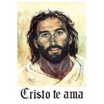 Obrazek  mały Cristo te ama 847